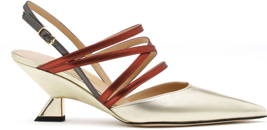 Donna Benedetta Boroli | Slingback Jessy Gold