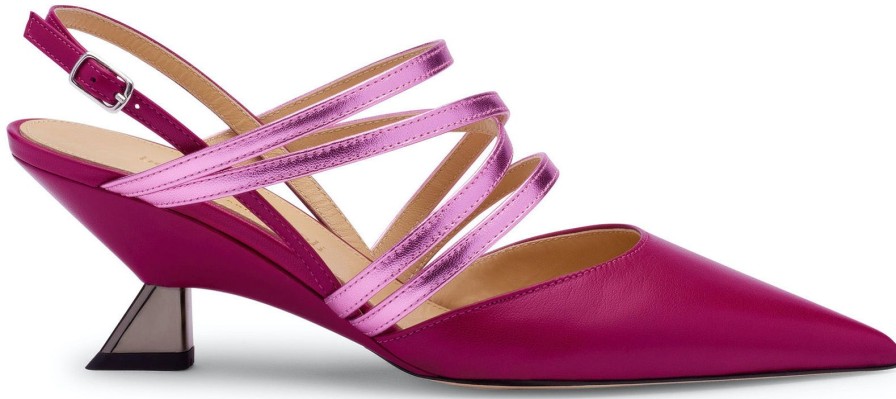 Donna Benedetta Boroli | Slingback Jessy Rododendro