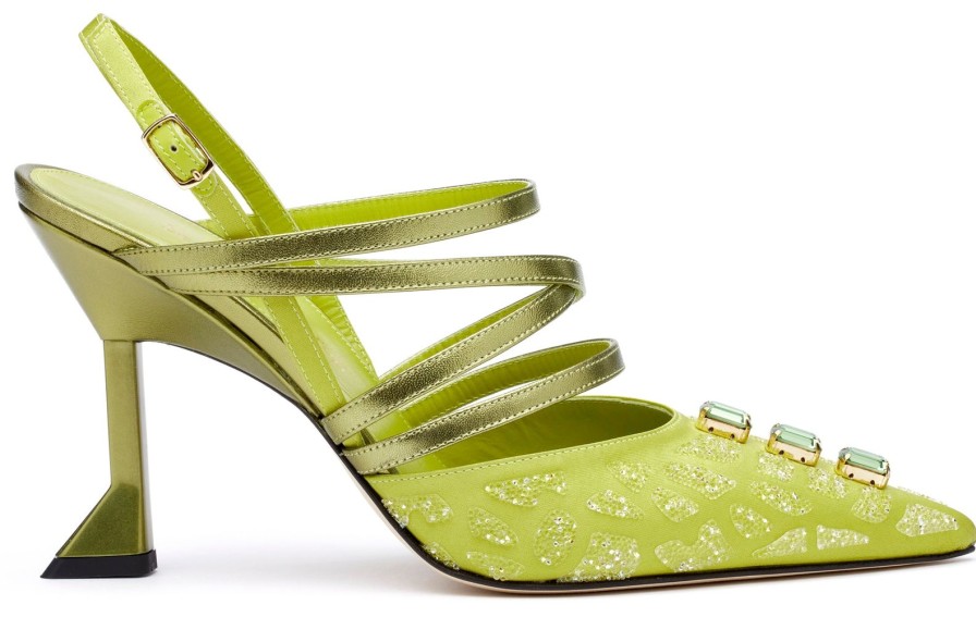 Donna Benedetta Boroli | Slingback Molly Smeraldo