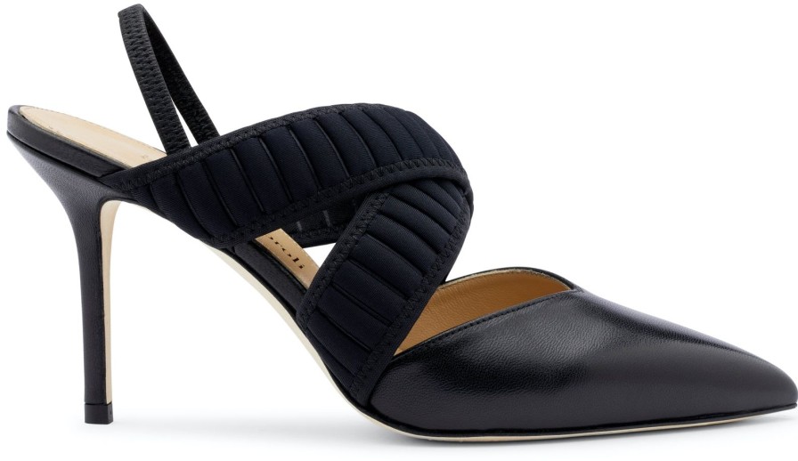 Donna Benedetta Boroli | Slingback Tecla Nero